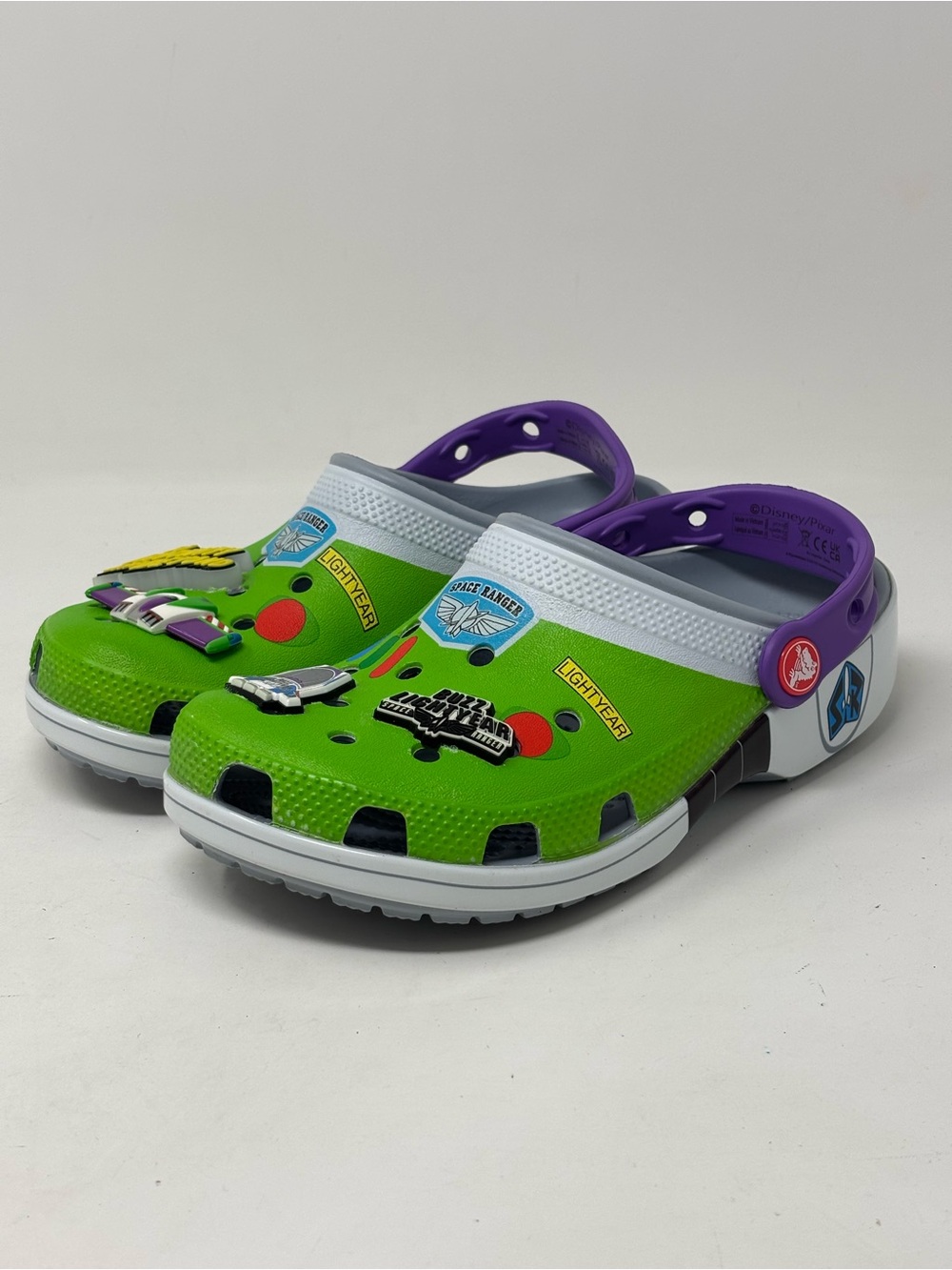 CROCS Disney Pixar Buzz Lightyear Toy Story crocs shoes size J 3